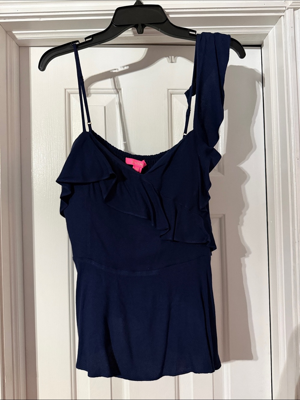 EUC Lilly Pulitzer one shoulder top size 16